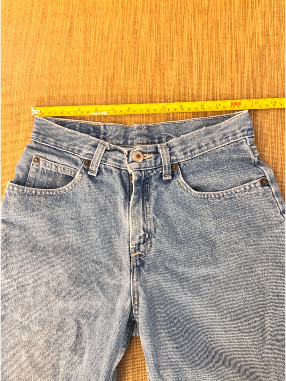 Vintage 90s Old Navy Blue Jean Shorts - Picture 5 of 7